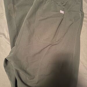 Figs Olive Green Pants